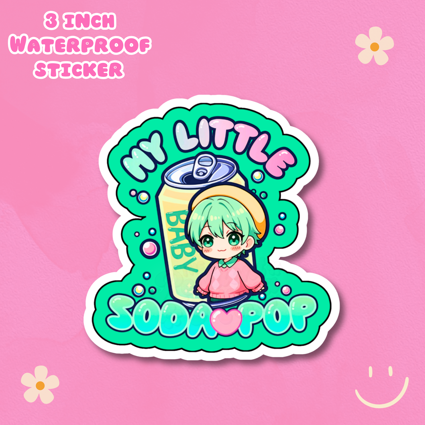 Baby - My Little Soda Pop Waterproof Sticker