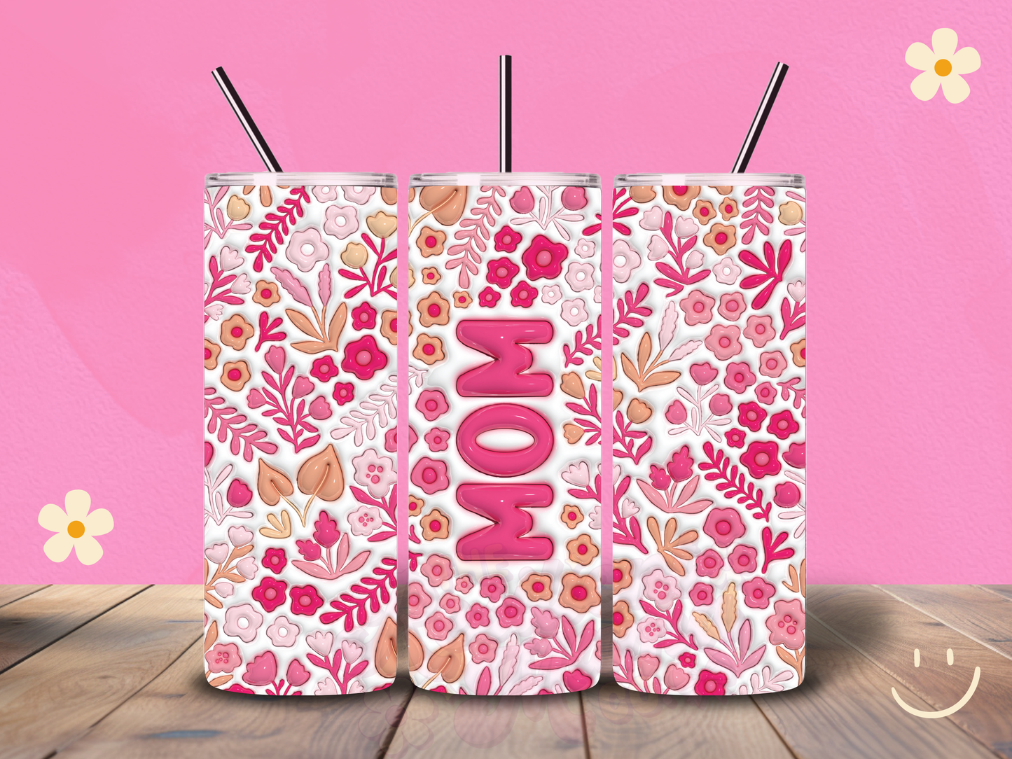 Mom Holographic 20 oz Tumbler