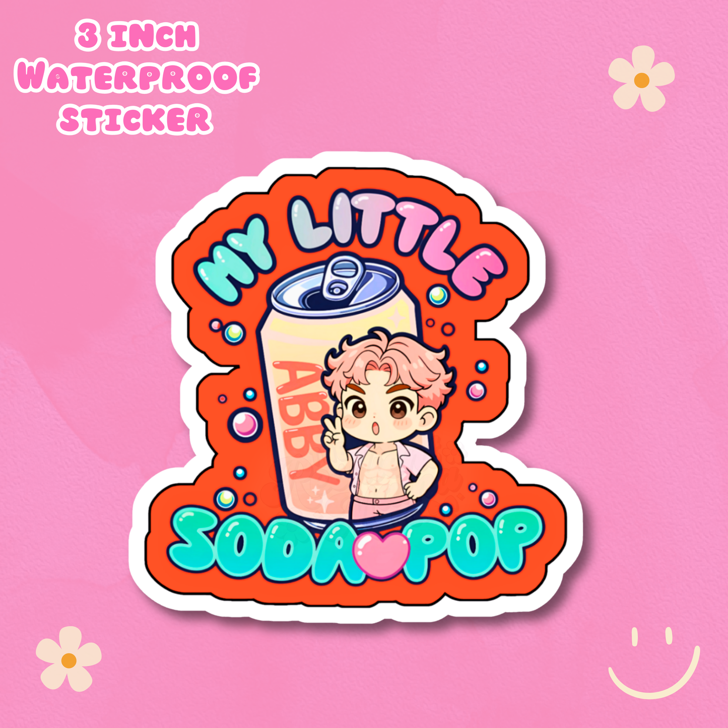 Abby - My Little Soda Pop Waterproof Sticker