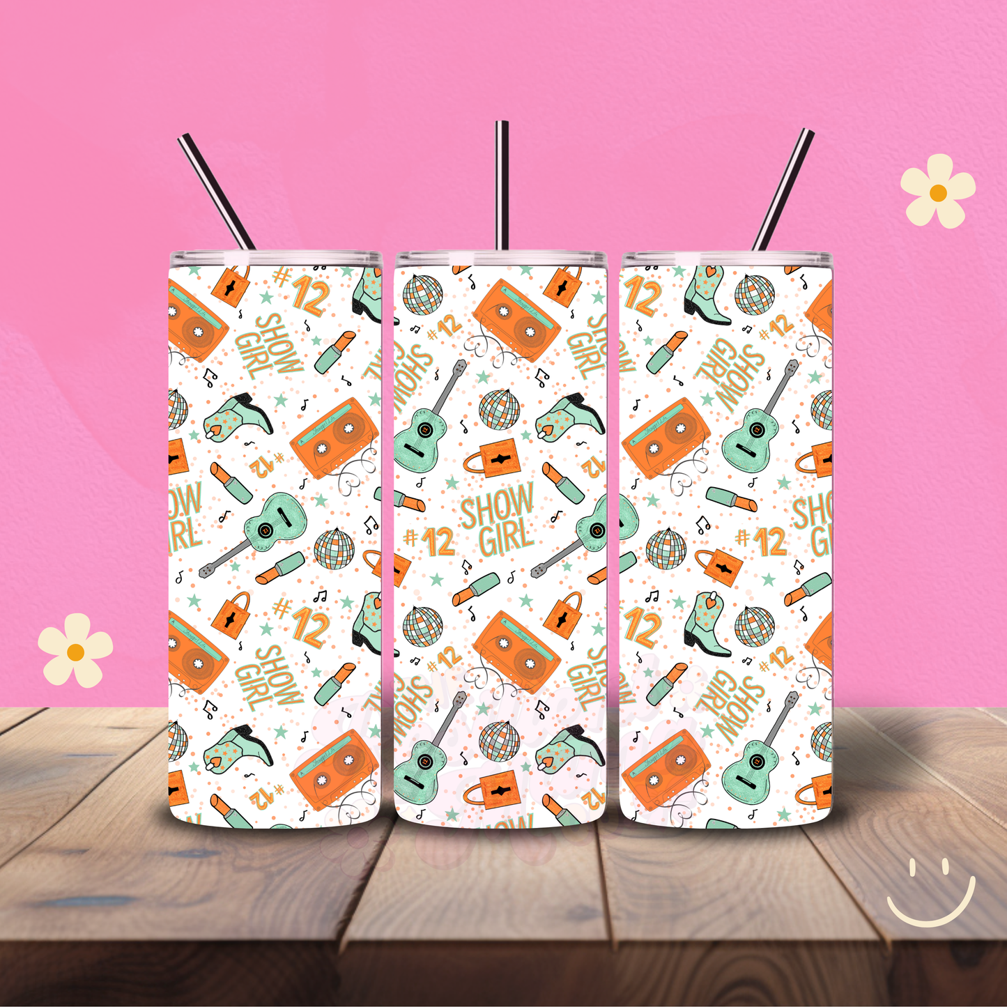 Show Girl Holographic 20 oz Tumbler