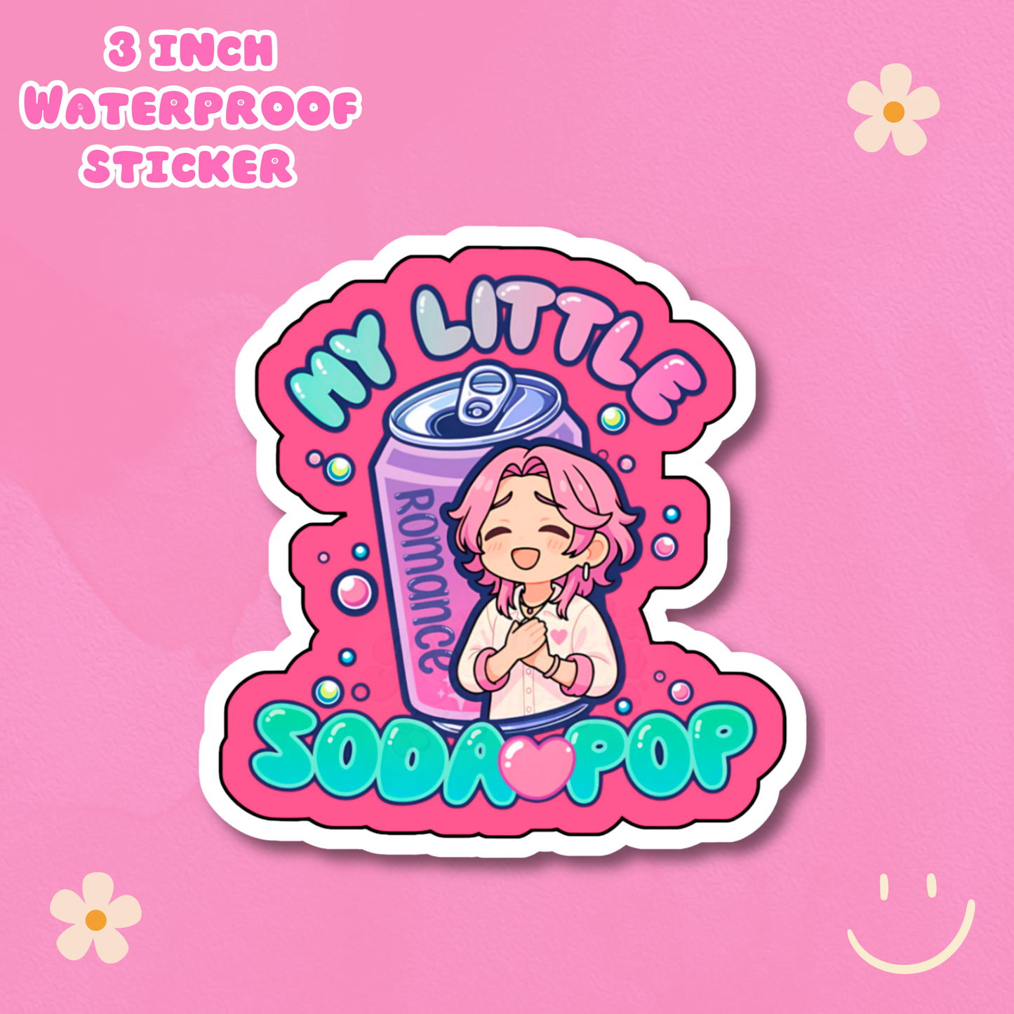Romance - My Little Soda Pop Waterproof Sticker