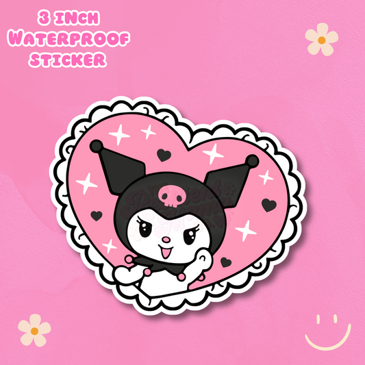 Sanrio 3" Waterproof Sticker