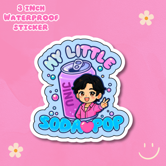 Jinu - My Little Soda Pop Waterproof Sticker
