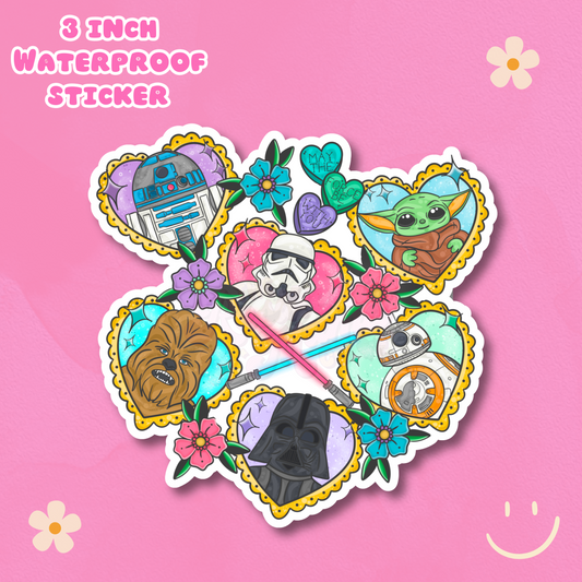 SW 3" Waterproof Sticker