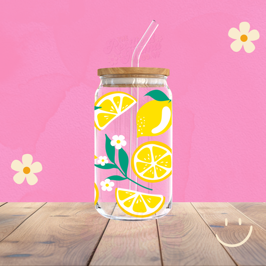 16oz Lemon Libbey Glass