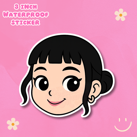 Zoey Waterproof Sticker