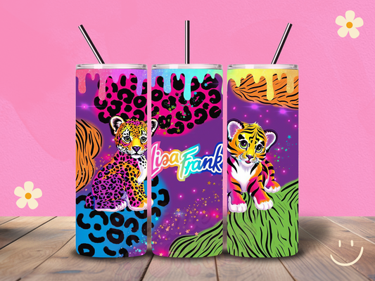 Lisa Frank Holographic 20 oz Tumbler