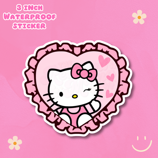 Sanrio 3" Waterproof Sticker
