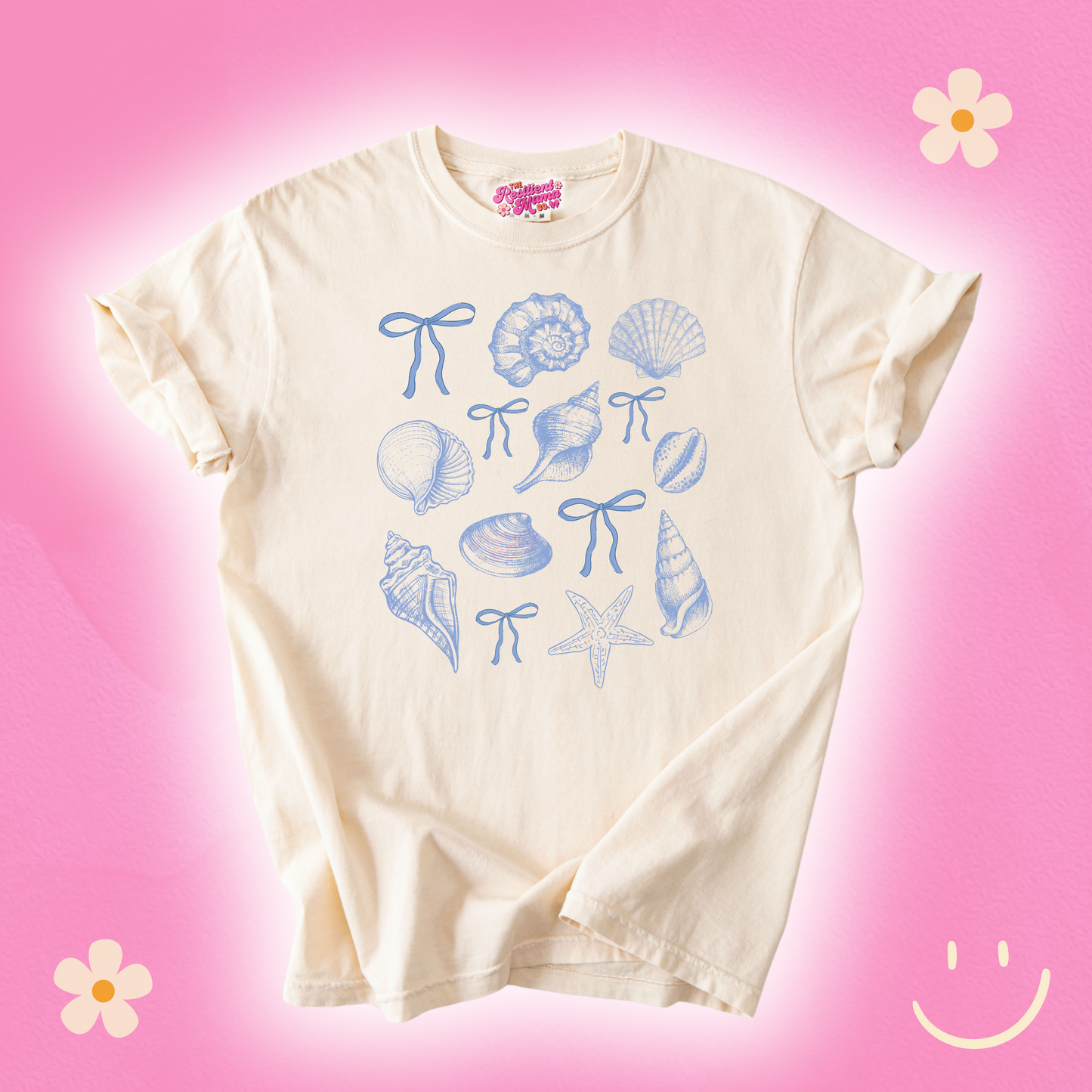 Coquette Seashell Comfort Colors T-shirt