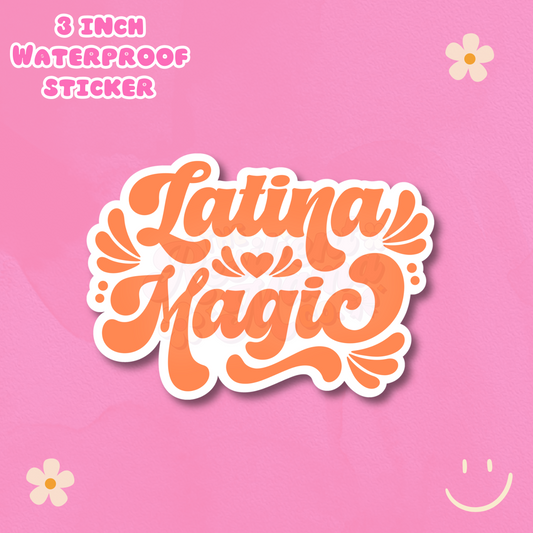 Latina Magic 3" Waterproof Sticker