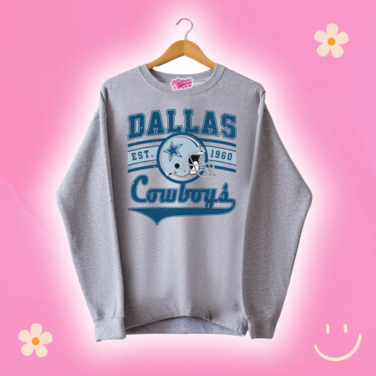 Dallas Sport Grey Sweatshirt