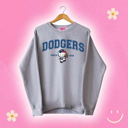 HK x Dodgers Sport Grey Sweatshirt