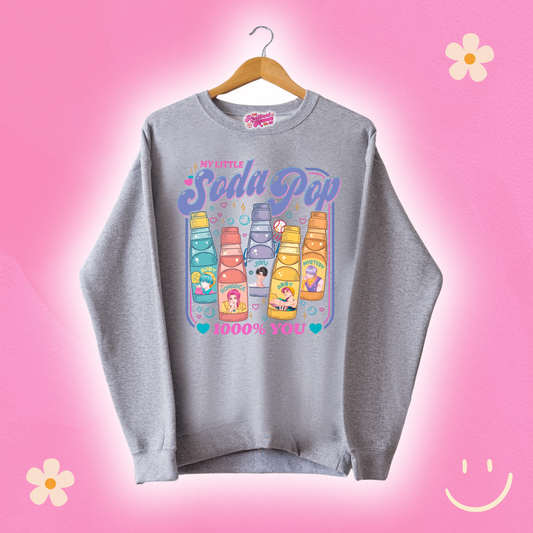 My Little Soda Pop Sport Grey Sweatshirt