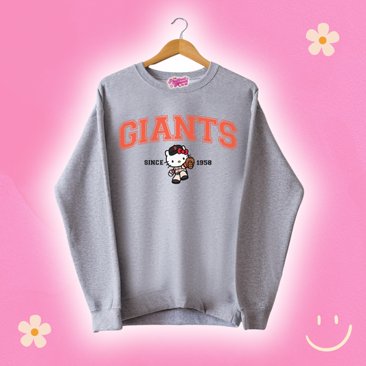 HK x Giants Sport Grey Sweatshirt