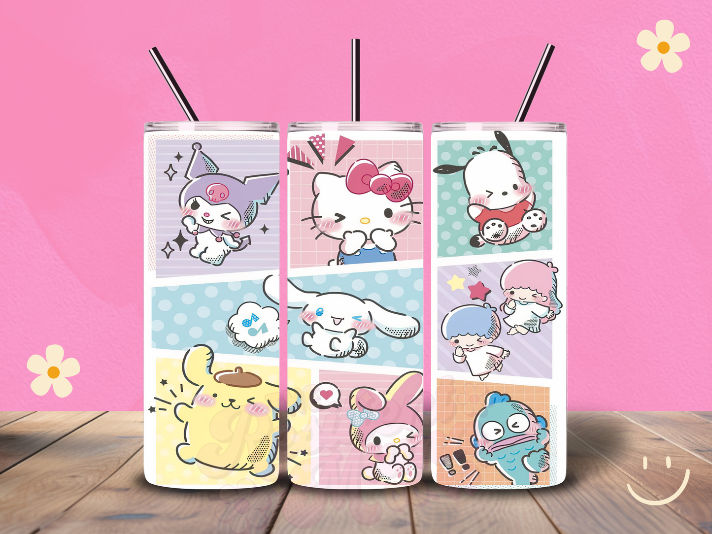 Sanrio Holographic 20 oz Tumbler
