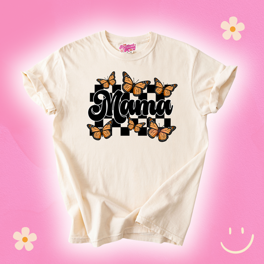 Buterfly Mama Coquette Comfort Colors T-shirt