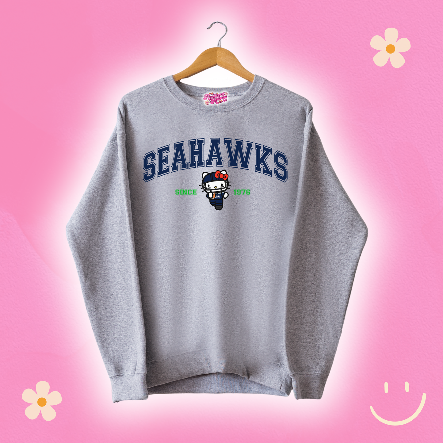 HK x Seahawks Sport Grey Sweatshirt