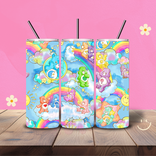 Cute Bears Holographic 20 oz Tumbler
