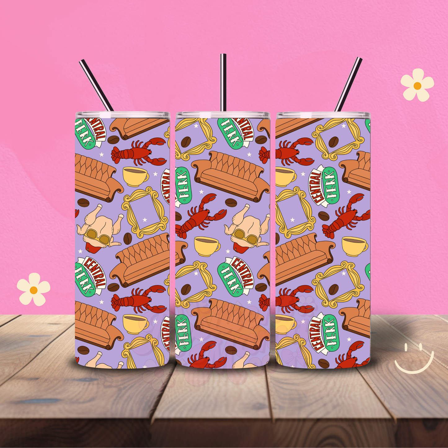 Friends Holographic 20 oz Tumbler