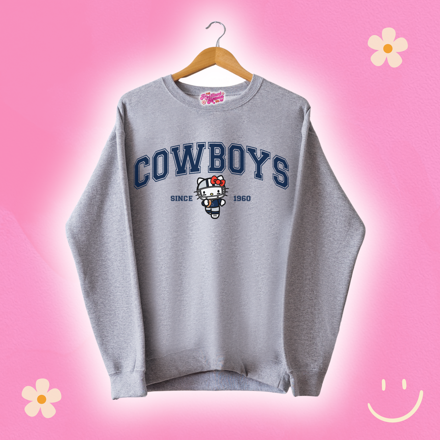 HK x Cowboys Sport Grey Sweatshirt