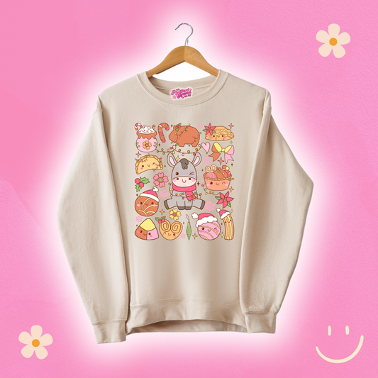 Christmas Collage Sweatshirt