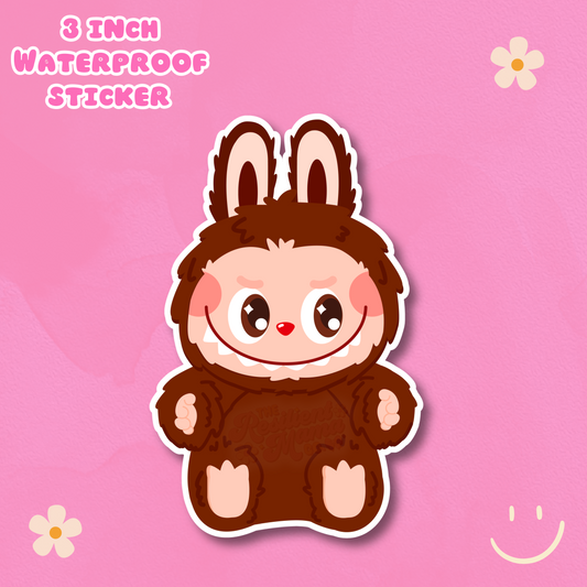 Labubu 3" Waterproof Sticker