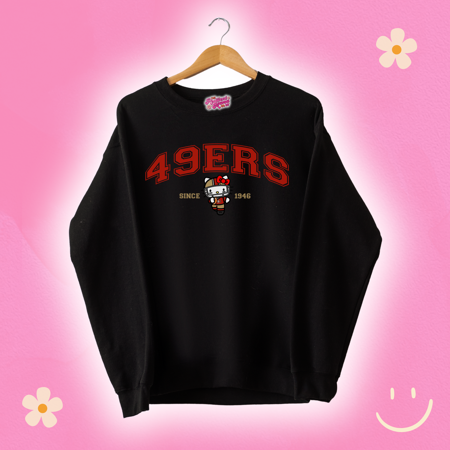 HK x Niner Football Black Sweatshirt