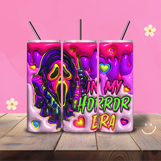 In My Horror Era Holographic 20 oz Tumbler