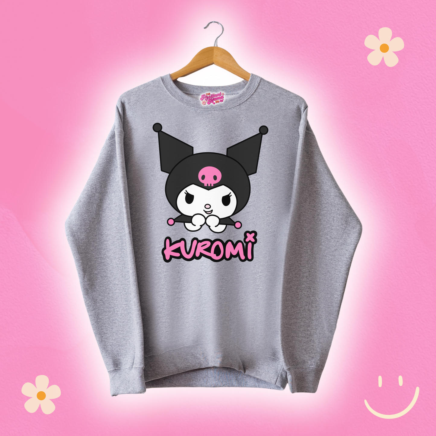 Kuromi Sport Grey Sweatshirt