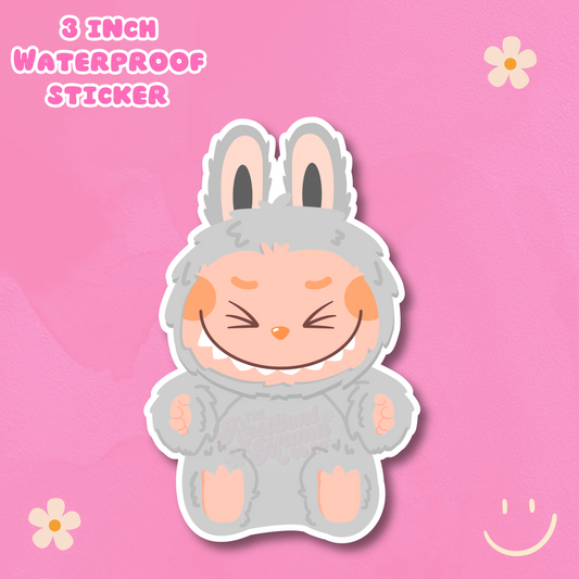 Labubu 3" Waterproof Sticker