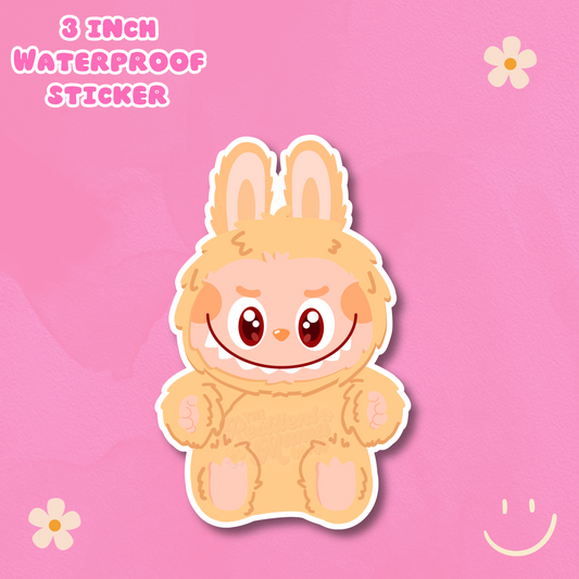 Labubu 3" Waterproof Sticker