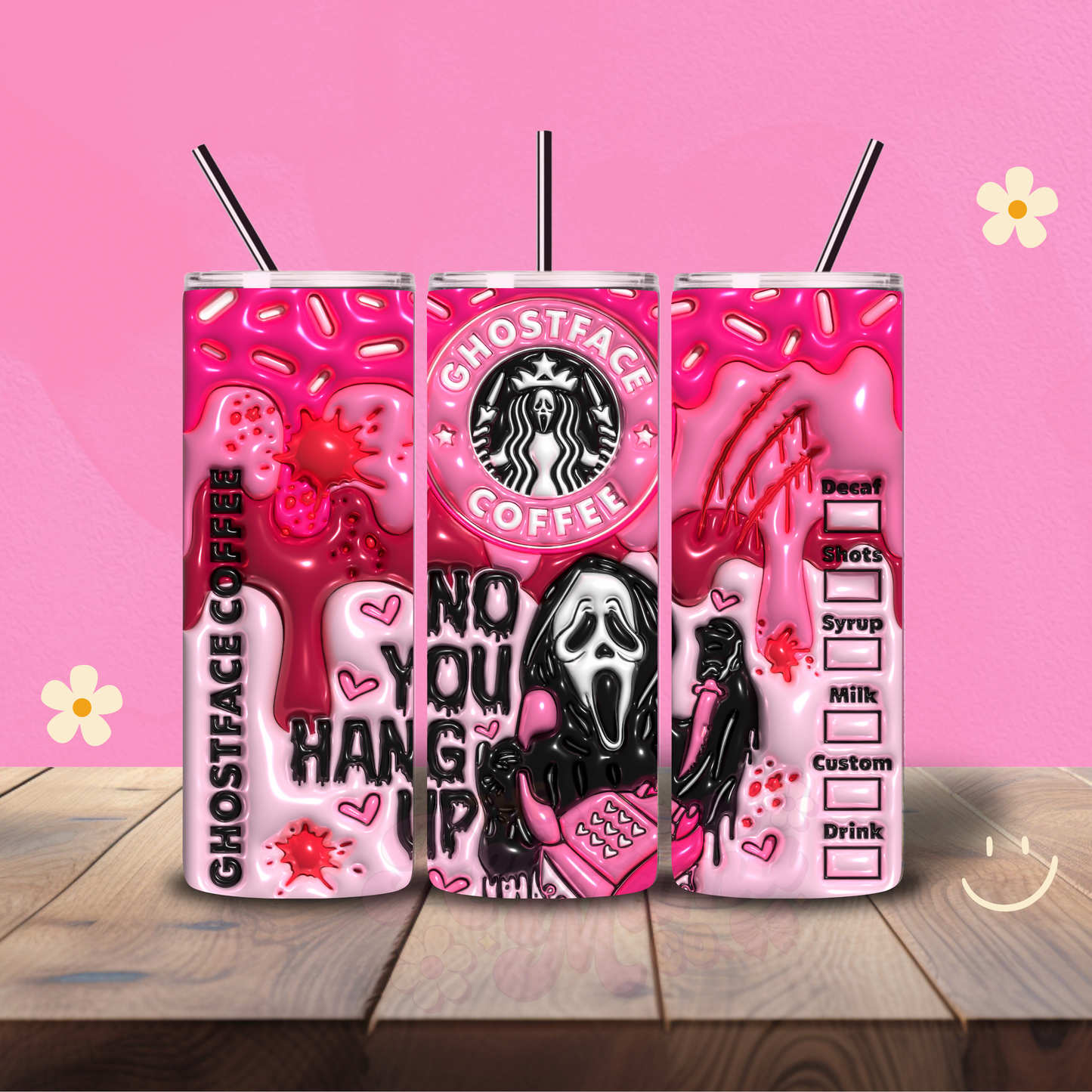 No You Hang Up Holographic 20 oz Tumbler