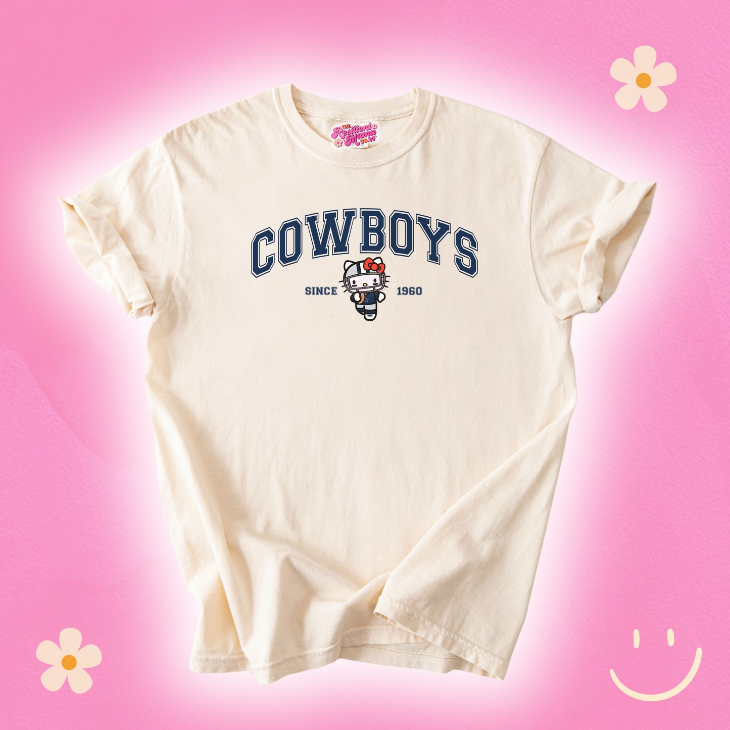 HK x Cowboys Comfort Colors T-shirt