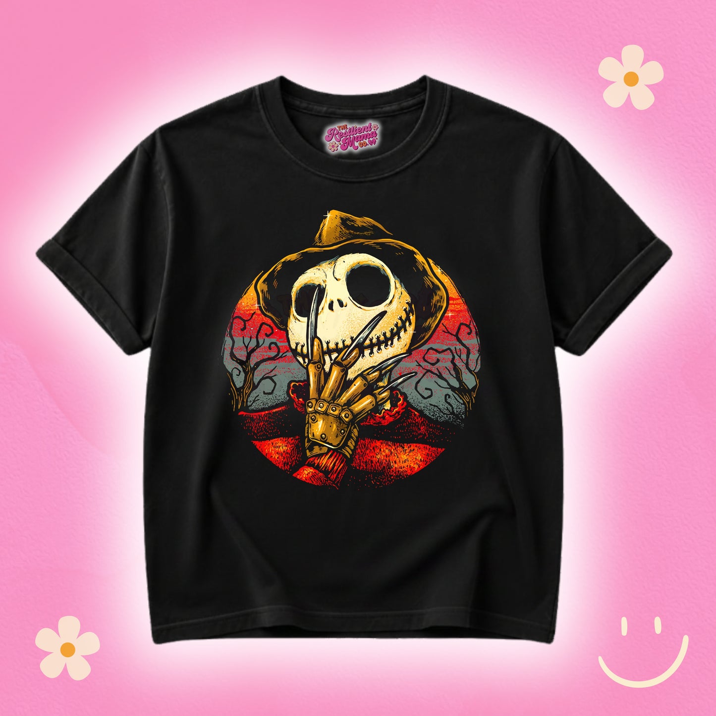 Freddy Halloween T-shirt with spooky horror design