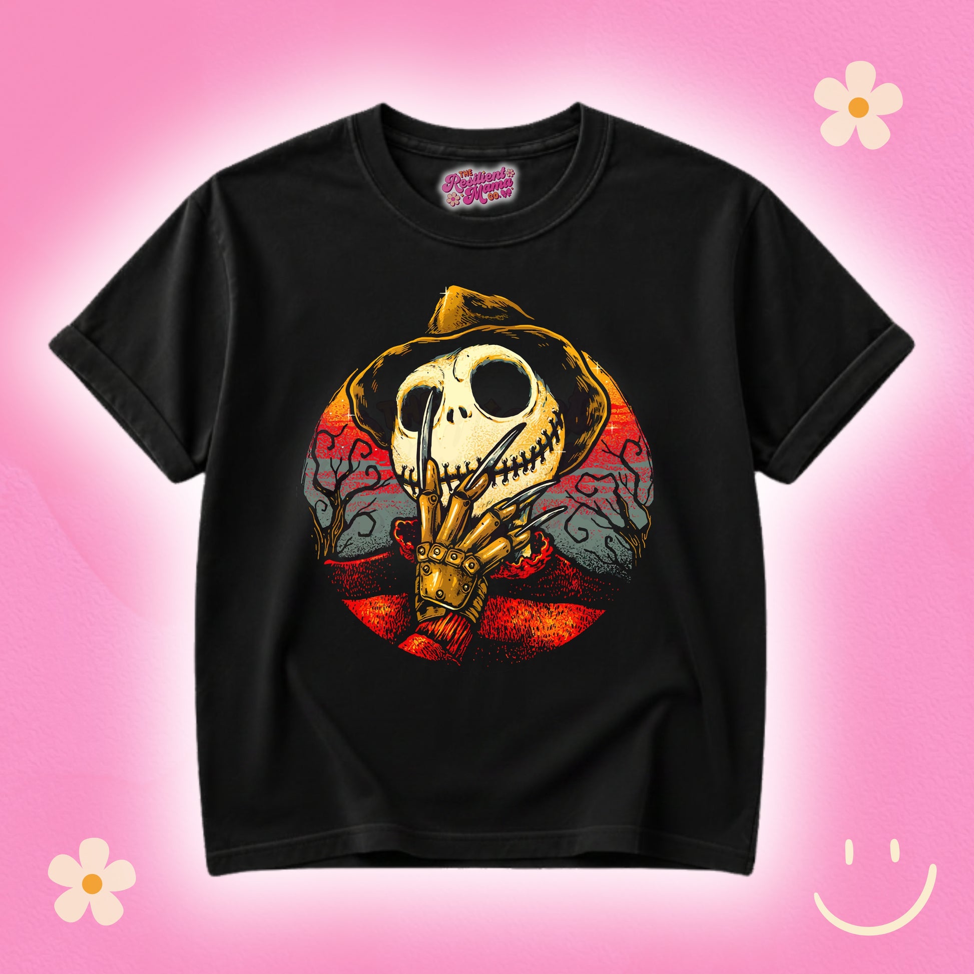 Freddy Halloween T-shirt with spooky horror design